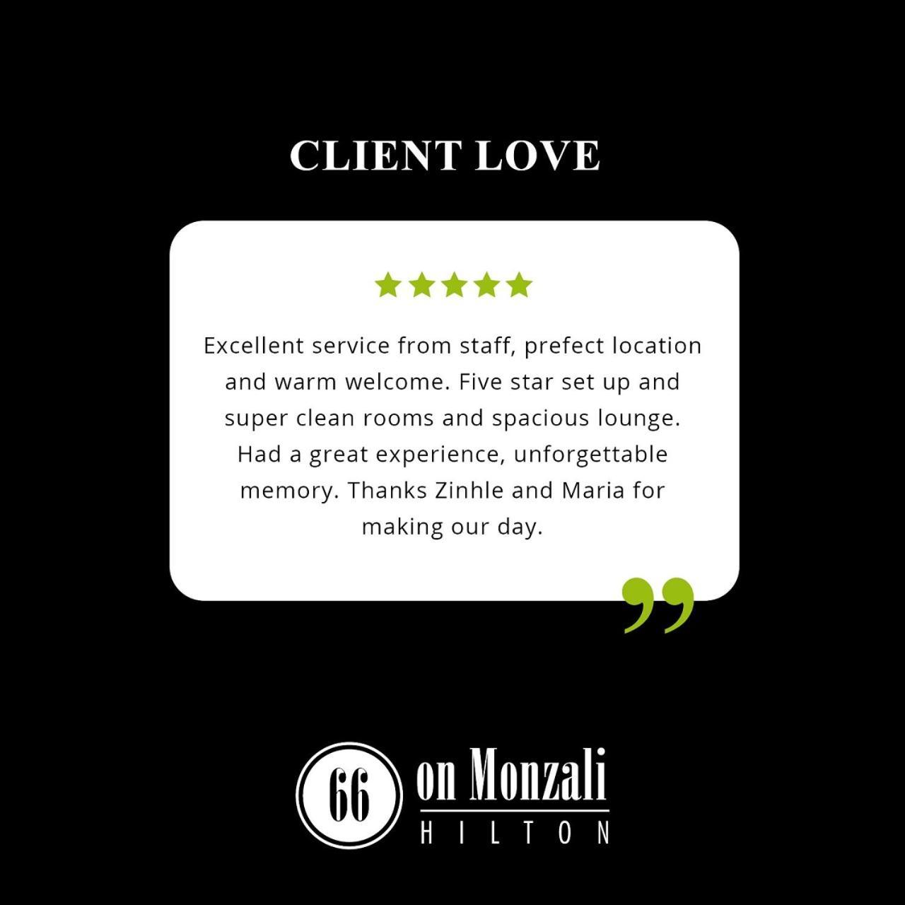 66 On Monzali 4 Star Luxury Guesthouse Hilton Luaran gambar